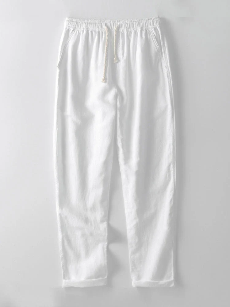 Hello Crochet Polo Shirt & Straight Linen Pants - Image 16