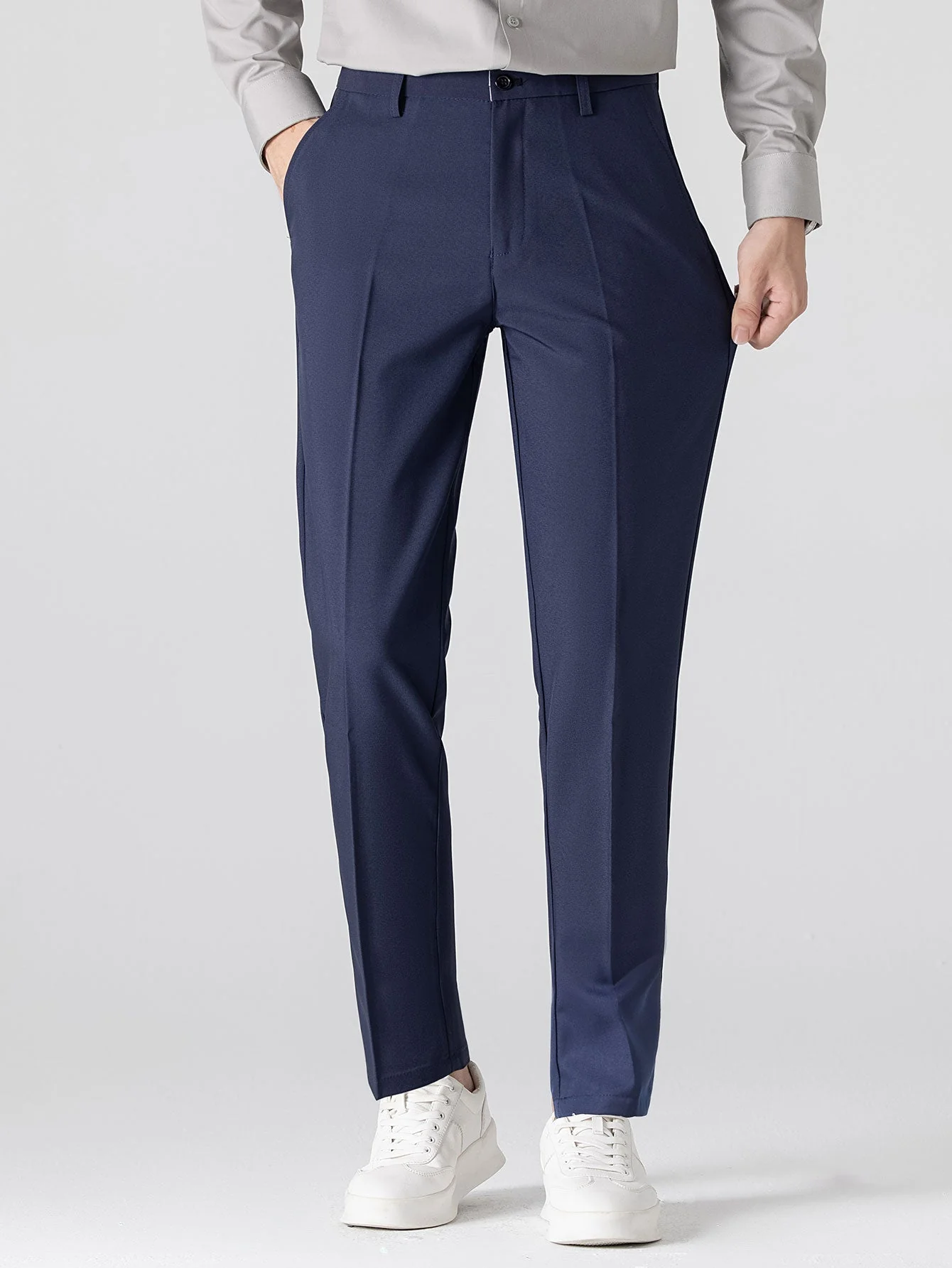 hola HIGH NECK SHIRT & SLIM FIT FLARED LEG PANTS - Image 22
