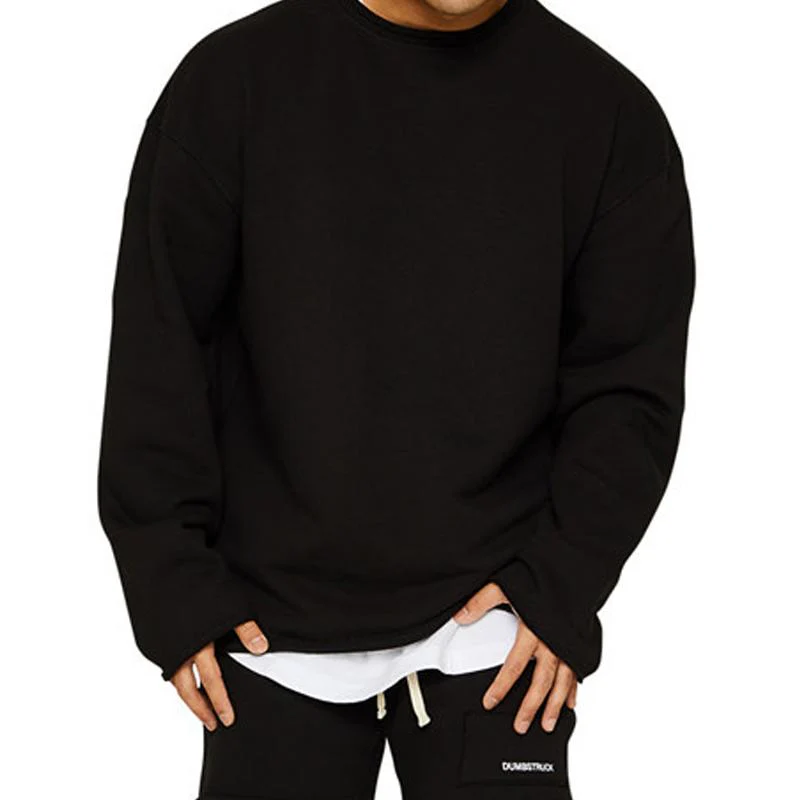 Men's Rond Neck Loose Fit Casal Sweatshirt - Image 13