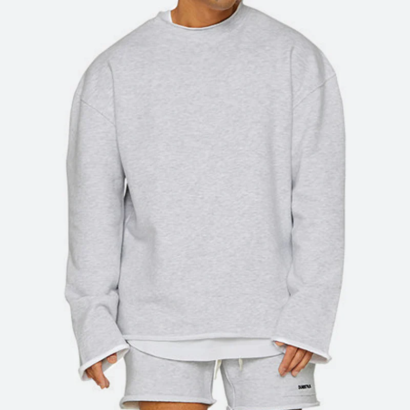 Men's Rond Neck Loose Fit Casal Sweatshirt - Image 15