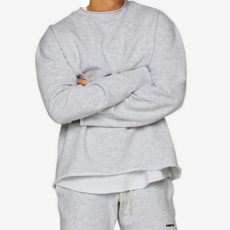 Men's Rond Neck Loose Fit Casal Sweatshirt - Image 8